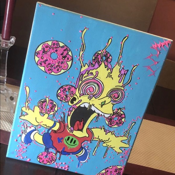 Simpsons custom canvas! - Picture 1 of 6